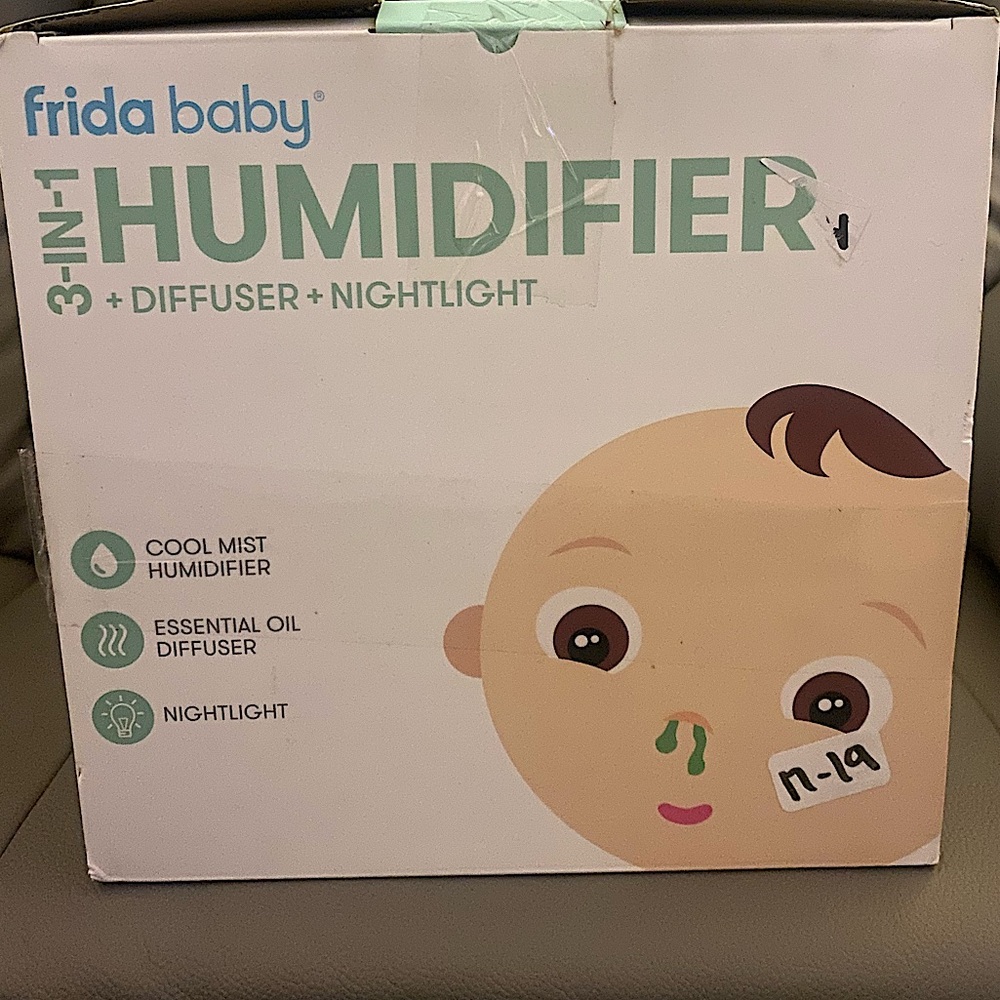 Frida Baby 3-in-1 Humidifier with Diffuser and Nightlight